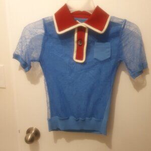 Collar Lace Top